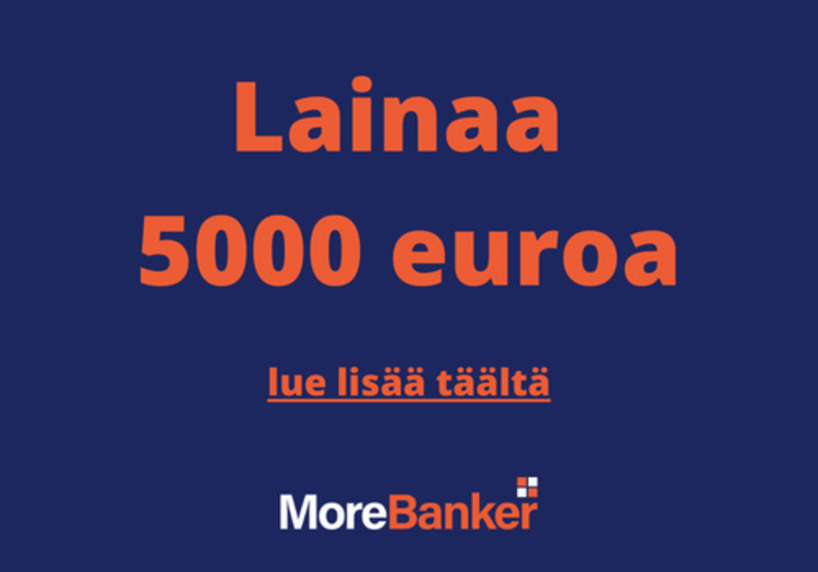 Lainaa 5000 euroa